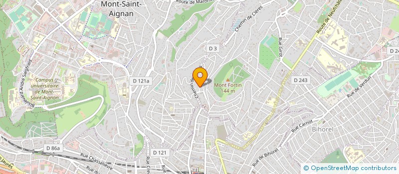 localisation de l'entreprise EMBE à BOIS-GUILLAUME