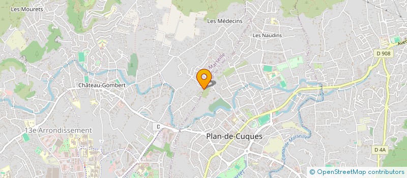 localisation de l'entreprise EMBELIS à MARSEILLE