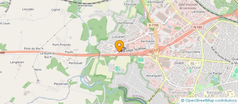localisation de l'entreprise EMBELLIE HOME SERVICES à PLOEREN