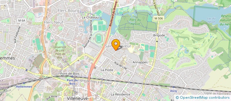 localisation de l'entreprise EMBELLIR  VILLENEUVE-D'ASCQ