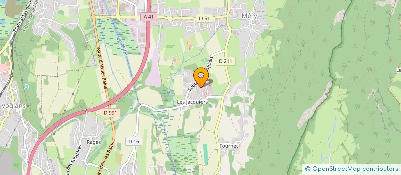 localisation de l'entreprise EMBELLISS'HOME à MERY