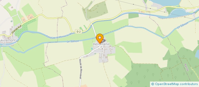 localisation de l'entreprise EMBER M  EMBERMENIL