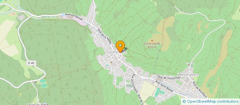 localisation de l'entreprise EMBG  SOULTZMATT