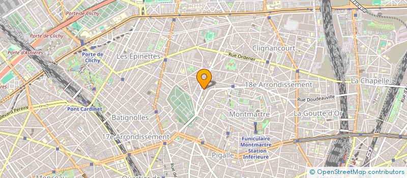 localisation de l'entreprise EMBI à PARIS