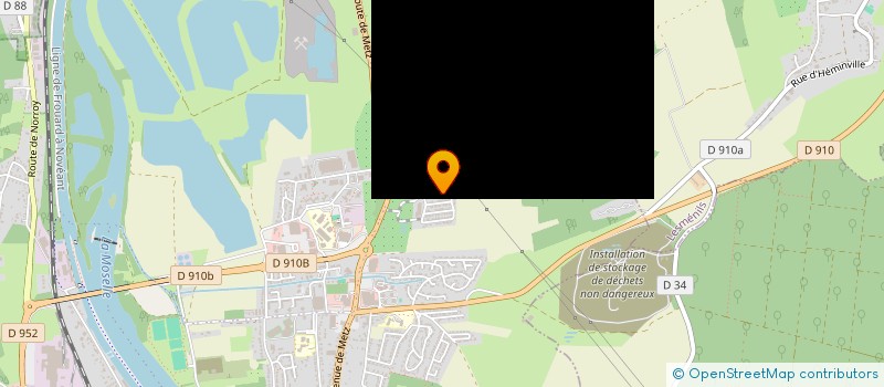 localisation de l'entreprise EMBISES (EMPLOI, MUTUALISATION, BIEN-ETRE, INNOVATION, SANTE, EDUCATION, SCIENCES)  PONT-A-MOUSSON