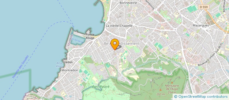 localisation de l'entreprise EMBLA  MARSEILLE