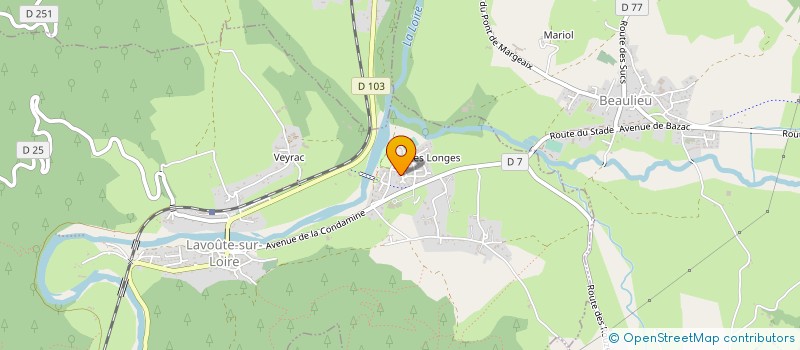 localisation de l'entreprise EMBLAVEZ-FREERIDE  LAVOUTE-SUR-LOIRE