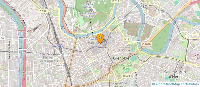 localisation de l'entreprise EMBLEM FRANCE à GRENOBLE