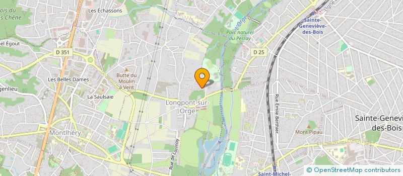 localisation de l'entreprise EMBLEMA à LONGPONT-SUR-ORGE