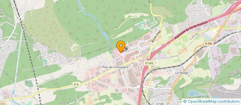 localisation de l'entreprise EMBLEME CONSTRUCTIONS  CABRIES