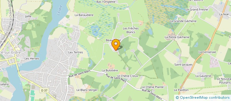 localisation de l'entreprise EMBLOCK  SUCE-SUR-ERDRE