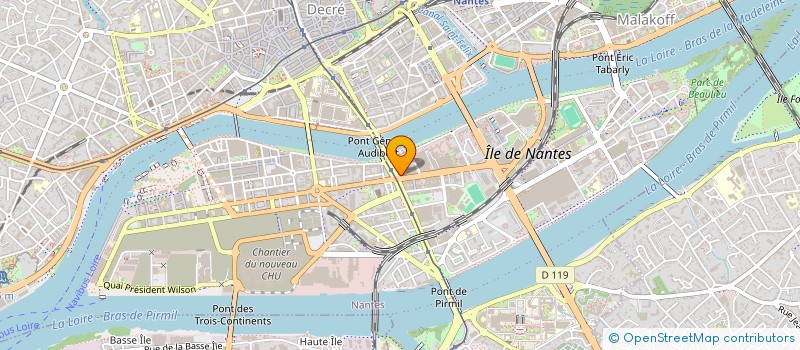 localisation de l'entreprise EMBOCAGE à NANTES