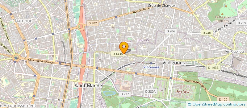 localisation de l'entreprise EMBODIED GATHERING à MONTREUIL