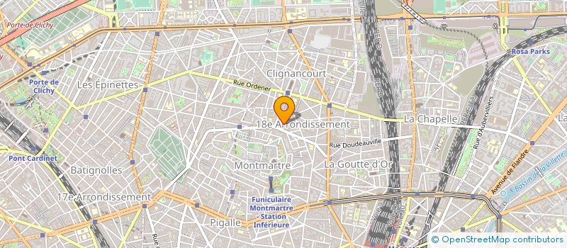 localisation de l'entreprise EMBODME à PARIS