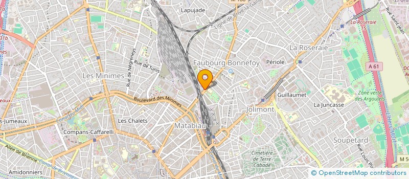 localisation de l'entreprise EMBOLO LESLIE  TOULOUSE