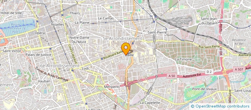 localisation de l'entreprise EMBON à MARSEILLE