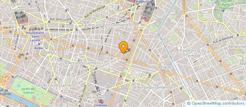 localisation de l'entreprise EMBOU à PARIS