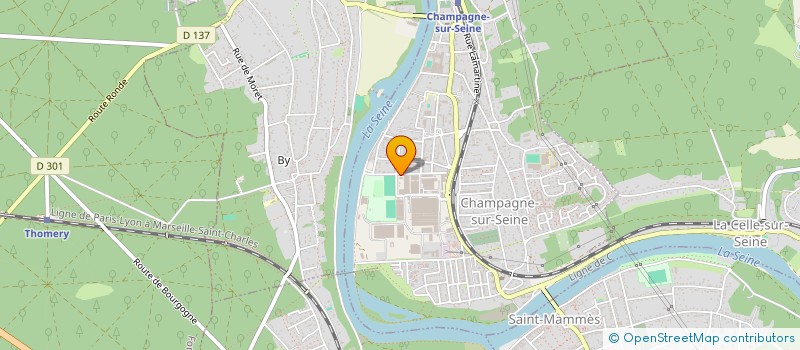 localisation de l'entreprise EMBOUT MECAN SOC EXPL ANTOINE à CHAMPAGNE-SUR-SEINE