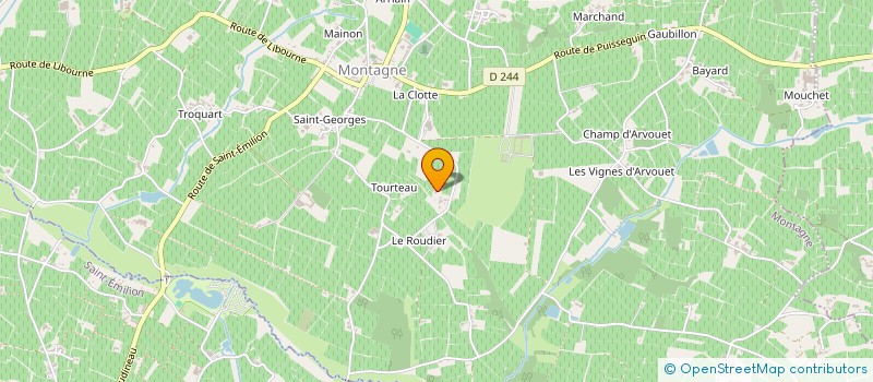 localisation de l'entreprise EMBOUTEILLAGE MOBILE BURLOT  MONTAGNE