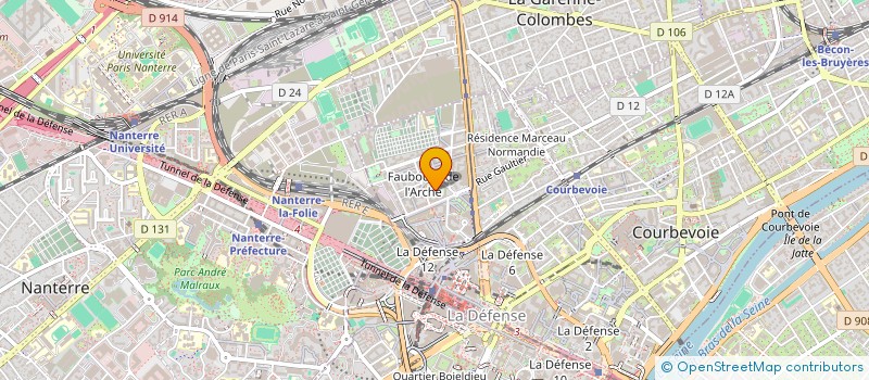 localisation de l'entreprise EMBP  PARIS