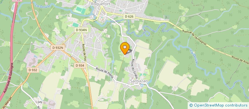 localisation de l'entreprise EMBRASSEZ-VOUS PRODUCTION  SAINT-GOR