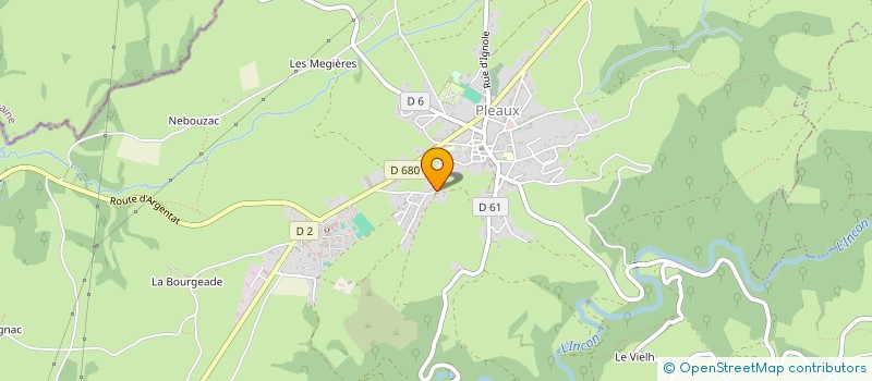 localisation de l'entreprise EMBRASURE à PLEAUX