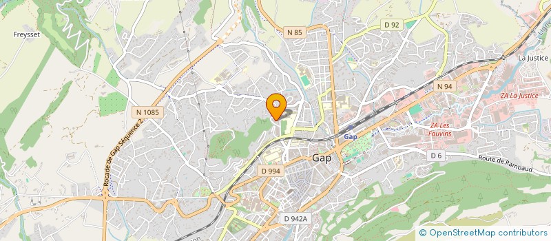 localisation de l'entreprise EMBRUN 2011  GAP