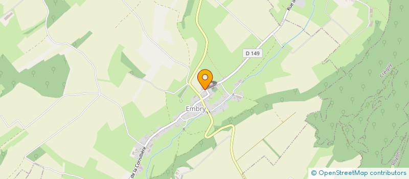 localisation de l'entreprise EMBRY 2027  EMBRY