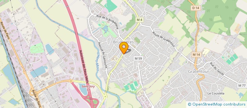 localisation de l'entreprise EMBRY  GRATENTOUR