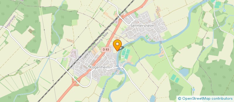 localisation de l'entreprise EMC  KOGENHEIM