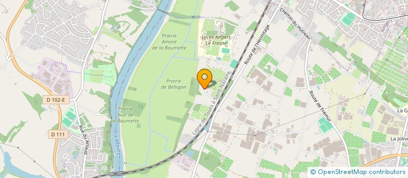 localisation de l'entreprise EMC  STE GEMMES SUR LOIRE