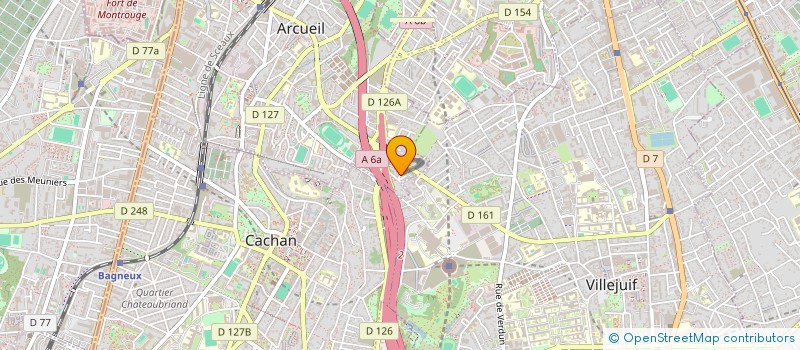 localisation de l'entreprise EMC à ARCUEIL