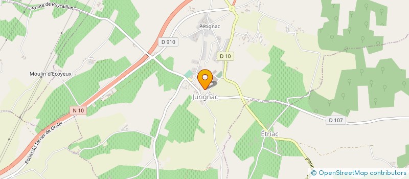 localisation de l'entreprise EMC à CHADURIE