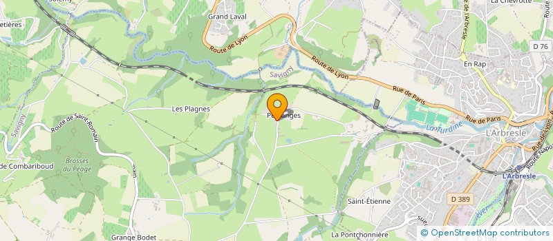 localisation de l'entreprise EMC  SAVIGNY