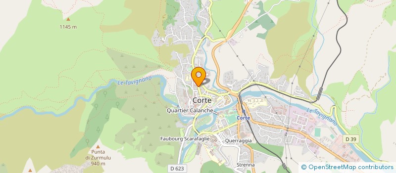 localisation de l'entreprise EMC à CORTE