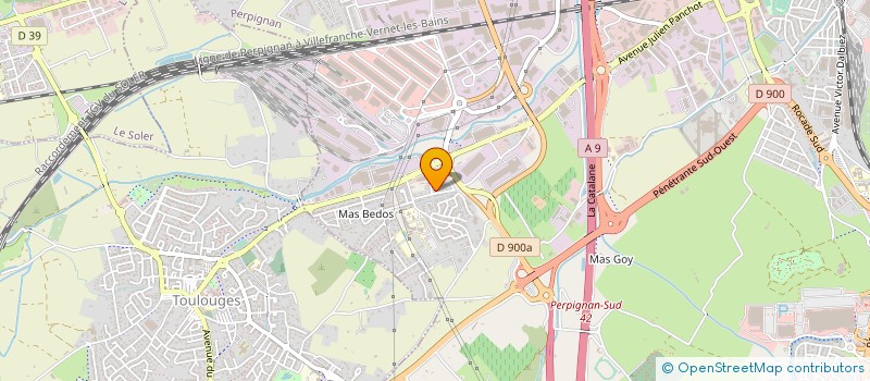 localisation de l'entreprise EMC.DIFFUSION  PERPIGNAN