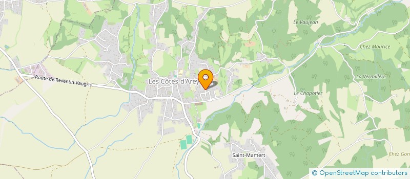 localisation de l'entreprise EMC INVEST à LES COTES-D'AREY