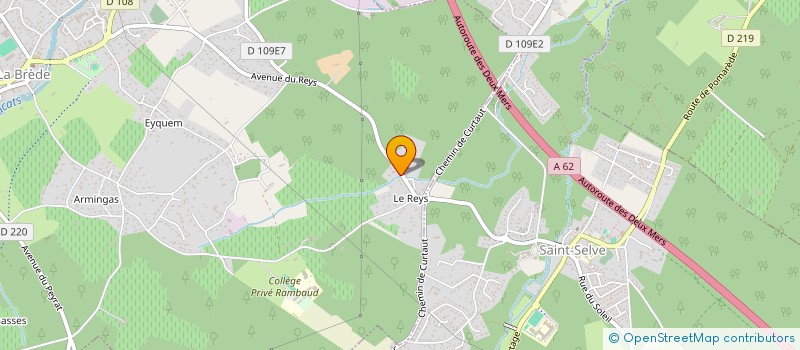 localisation de l'entreprise EMC RASO  LA BREDE