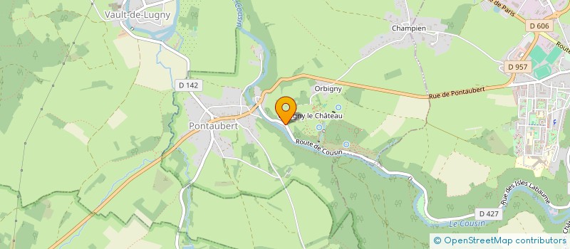 localisation de l'entreprise EMC REGNAULT  PONTAUBERT