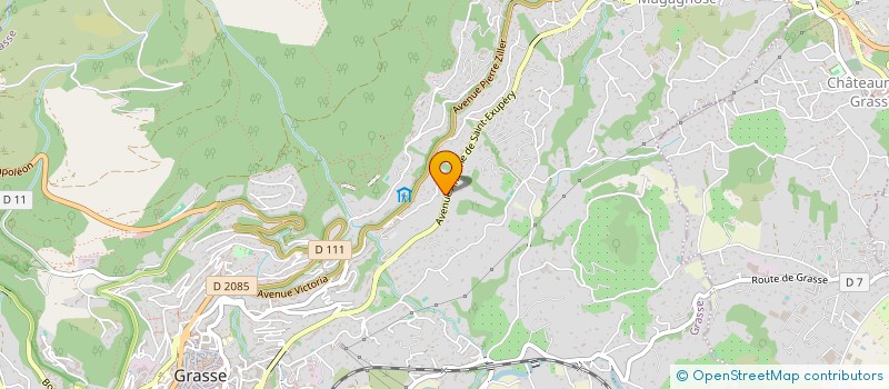 localisation de l'entreprise EMC SAINT JEAN  GRASSE