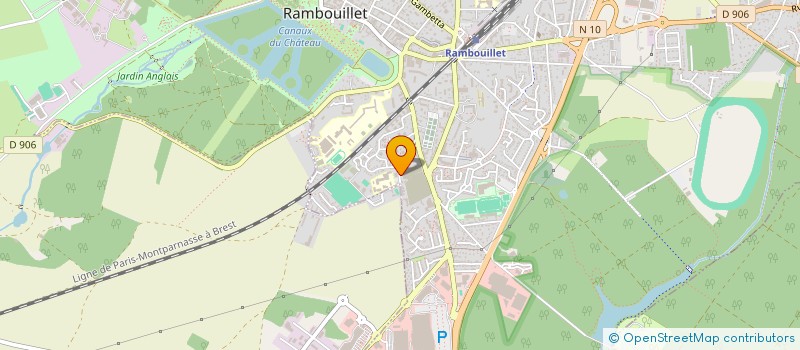 localisation de l'entreprise EMC3 CONSEIL  RAMBOUILLET