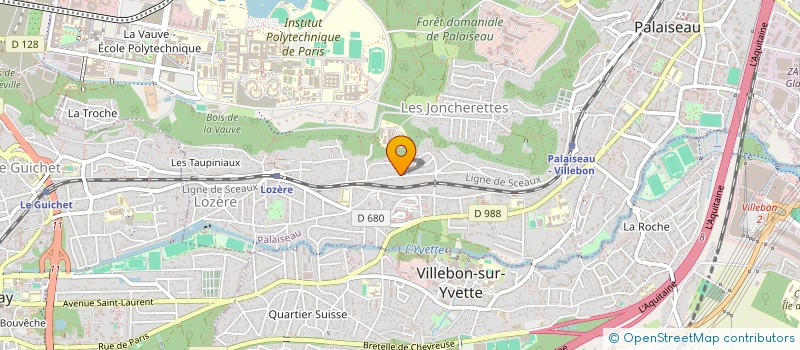 localisation de l'entreprise EMCA à LES ULIS