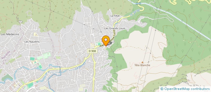 localisation de l'entreprise EMCA  ALLAUCH