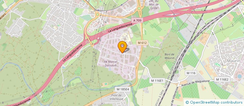 localisation de l'entreprise EMCA à SAINT-JEAN-DE-VEDAS