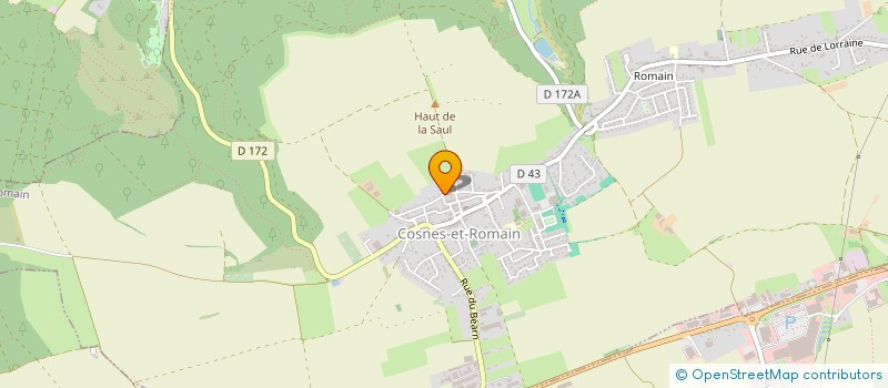 localisation de l'entreprise EMCA INDUSTRIE à LONGWY