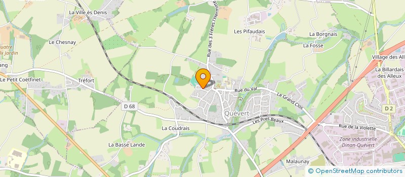 localisation de l'entreprise EMCA MENUISERIE AGENCEMENT  LANGUENAN