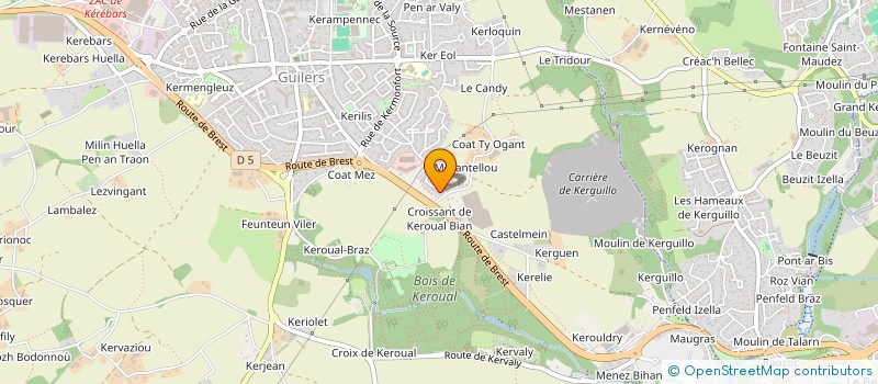 localisation de l'entreprise EMCA RECRUTEMENT  GUILERS