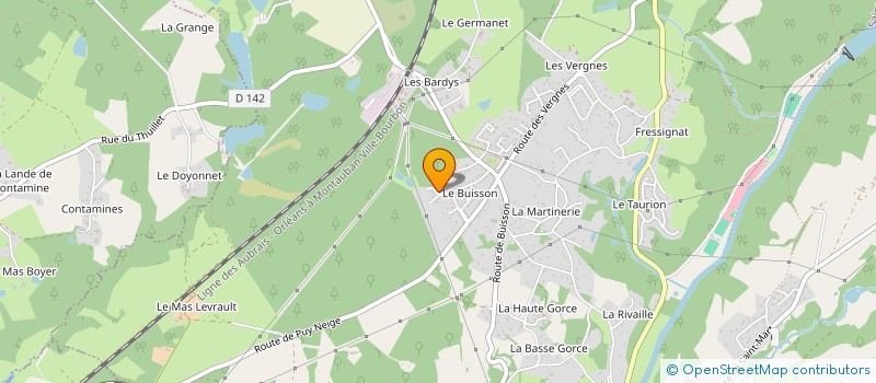 localisation de l'entreprise EMCAP  SAINT-PRIEST-TAURION