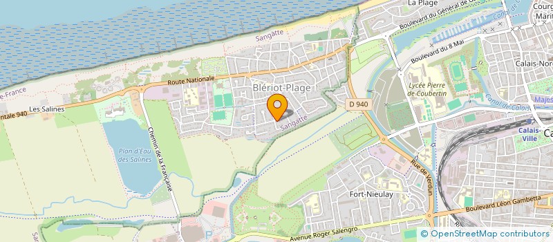 localisation de l'entreprise EMCEFLO  SANGATTE