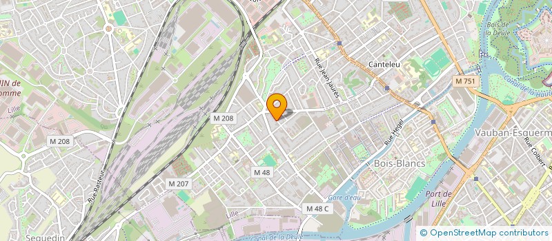 localisation de l'entreprise EMCEPE à LILLE